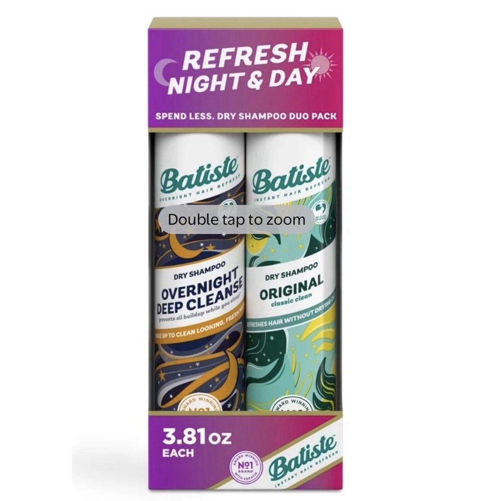 Batiste Refresh Night & Day Duo Dry Shampoo 2 at  3.81 Oz each